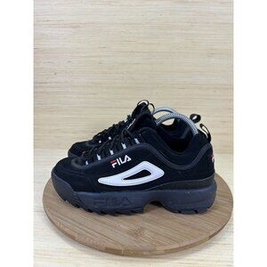 Fila disruptor II Black White Chunky Athletic Shoes Mens Size 6.5